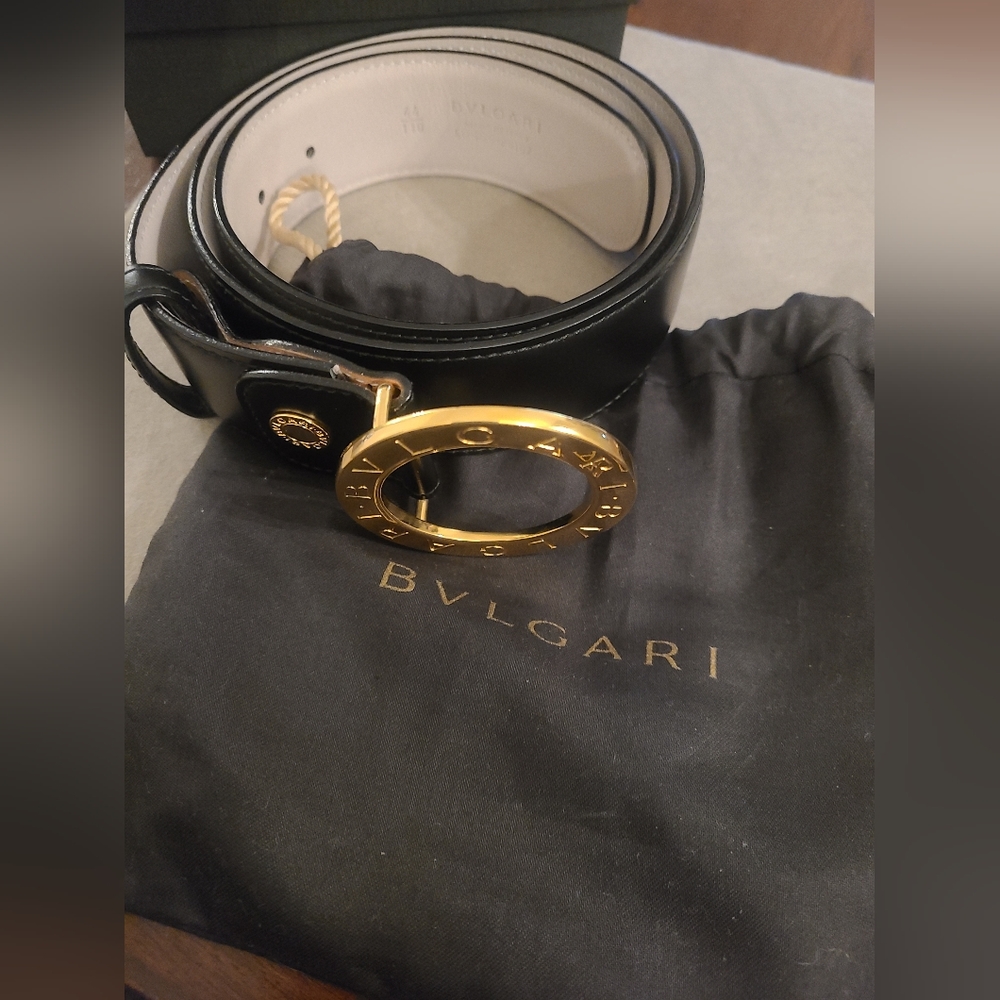 Bvlagri Black Leather Belt